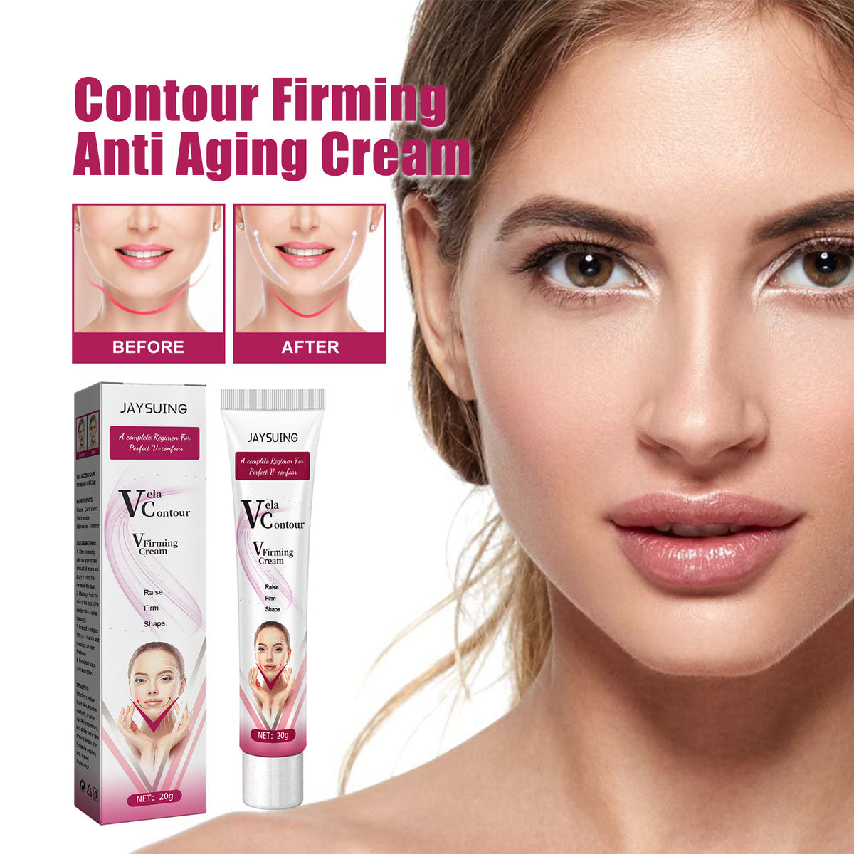 Jaysuing V Face Firming Contour Lifting Anti-aging Cream