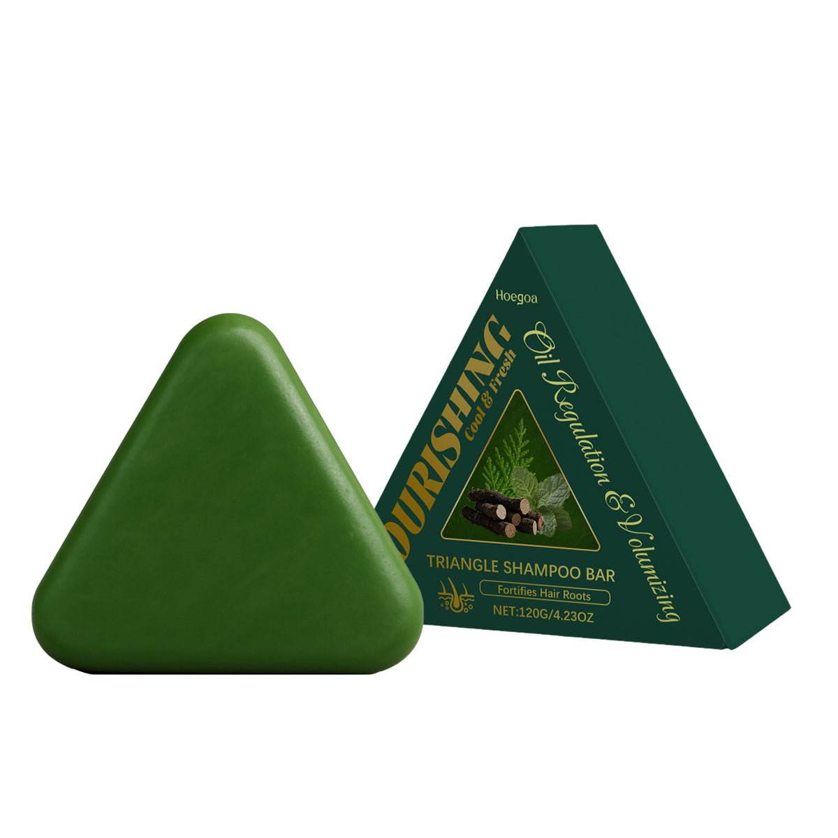 HoeGoa Herbal Nourishing Shampoo Soap Care Hair Cleansing Hair