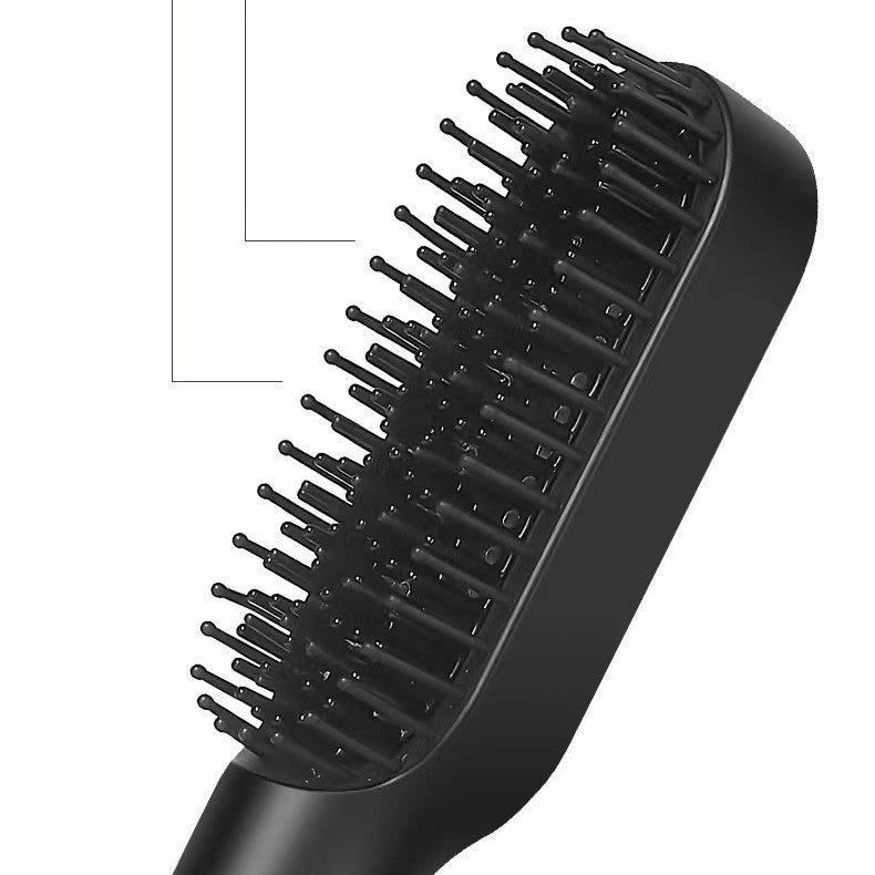 K.Skin Golden Rice Three-in-one Hot Air Comb Straight Comb Rolls