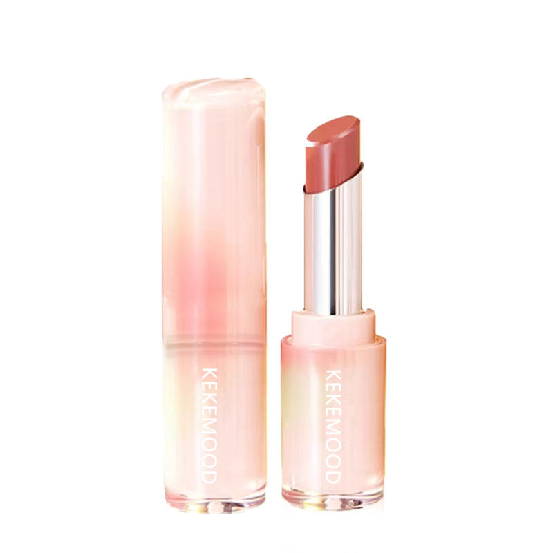 KekeMood Lingguang Lipstick Mirror Water Light Solid Lip Lacquer White