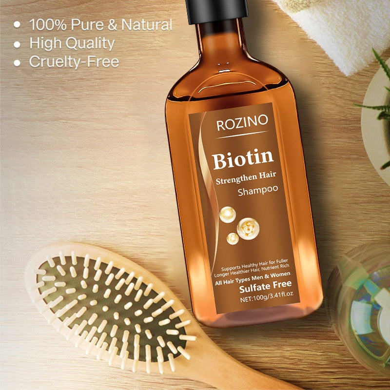 Rozino Biotin Shampoo For Strengthening And Nourishing Hair