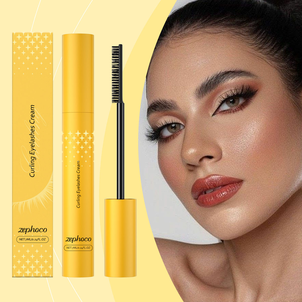 Zephoco Long Lasting Long Curling Mascara