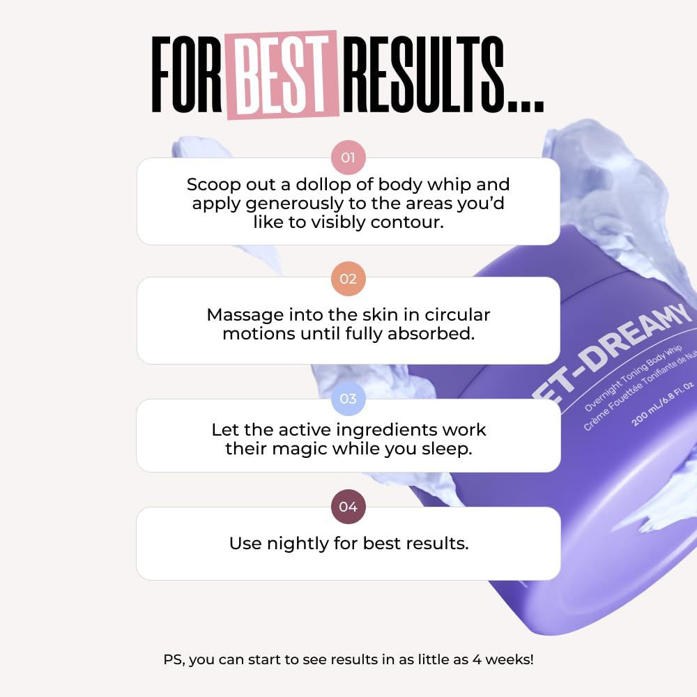 Get-Dreamy Night Sleep Tightening Cream Body Lotion