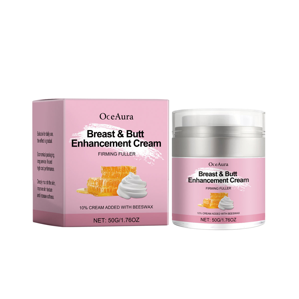 OceAura Chest Gentle Care Soft Moisturizing Neck Cream