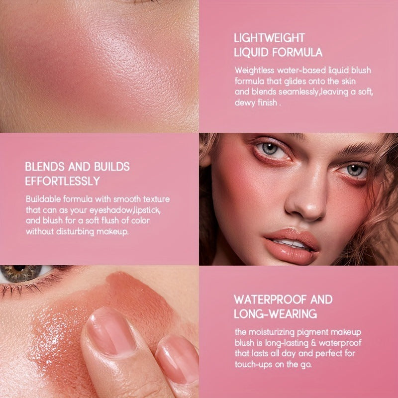 Ushas Liquid Blush Eye Shadow Lip And Cheek Dual-use Nourishing