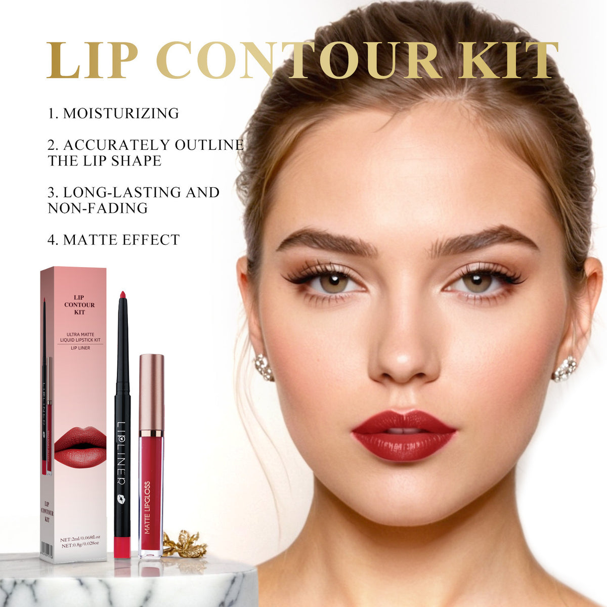 Lanthome Lip Care Contouring Kit Lipstick