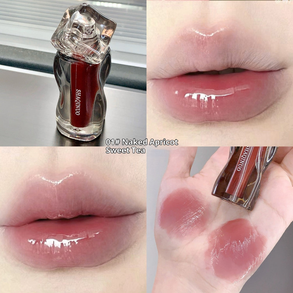 Shaqinuo Crystal Clear Glossy Lip Glaze