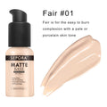 Sepora Isolate Waterproof Natural Concealer Base Makeup Matte Liquid Foundation Oil Control Foundation Cream