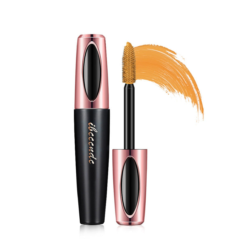 Ibccndc Color Mascara Waterproof Sweat-proof Thick Curl Long Non-fading Not Smudge