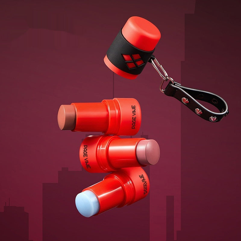 Page Vine Lip And Cheek Dual-use Blush Lipstick Stick Color Rendering