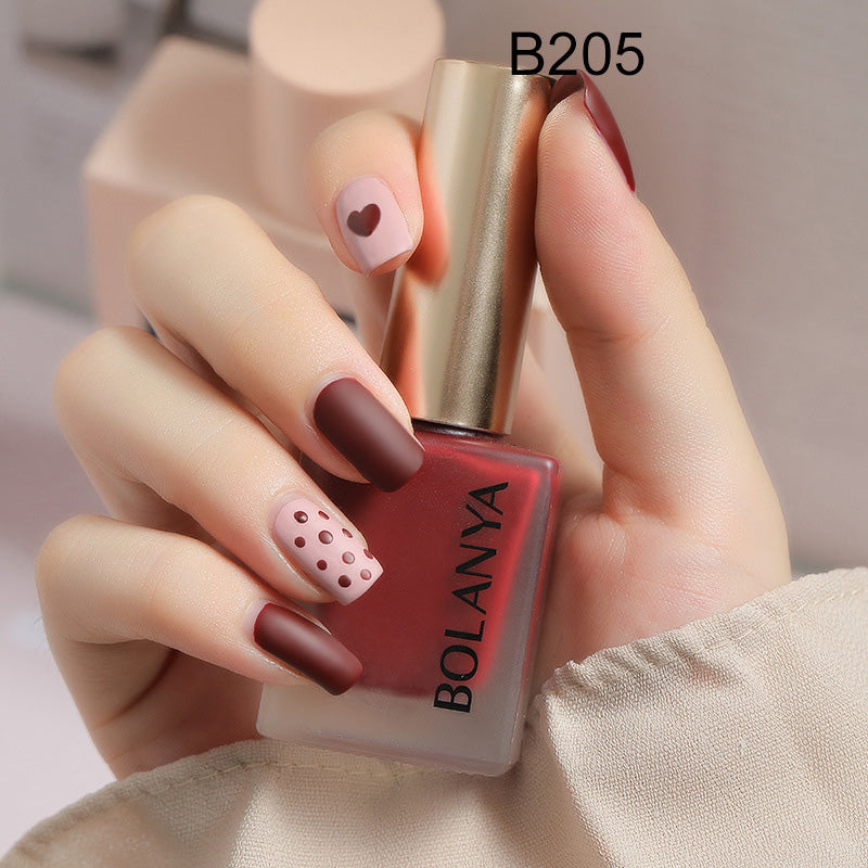 Bolanya No-bake Brightening Quick-drying Matte Nail Polish