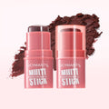 Gicymanty Makeup Blush Stick Facial Brightening Cream Blush Thin And Glittering Color Rendering