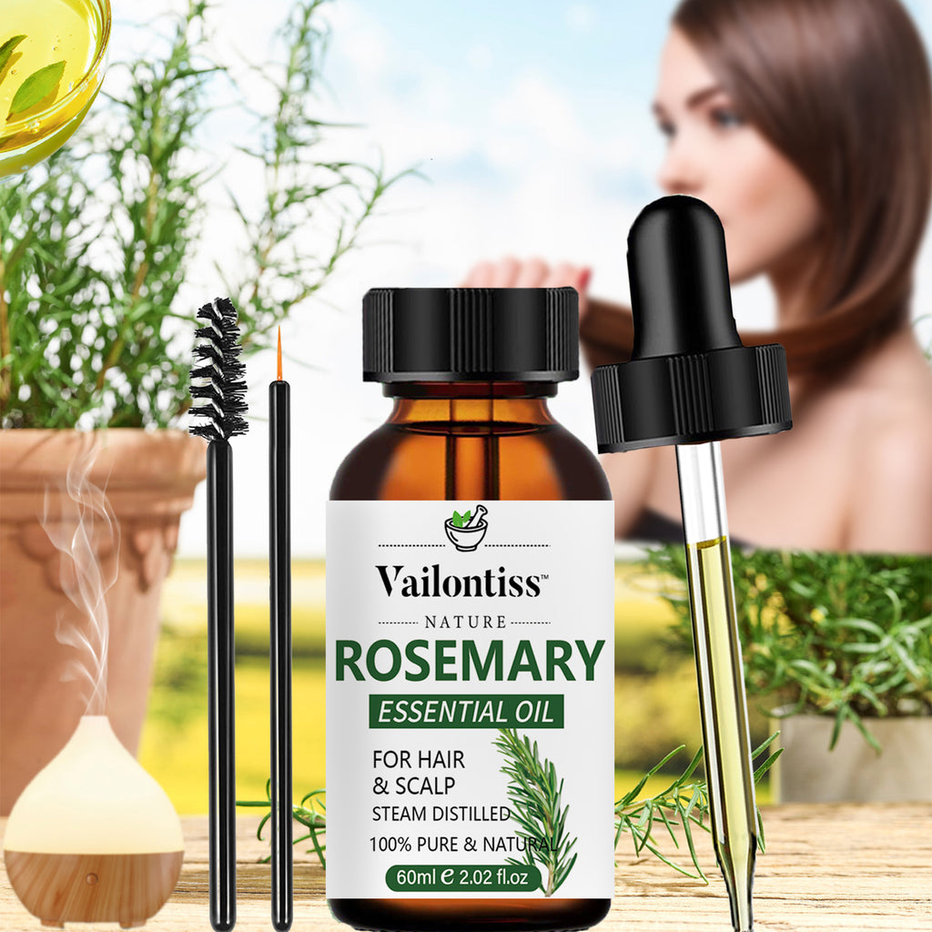 Vailontiss Rosemary Hair Care Essential Oil Hair Growth Strengthening