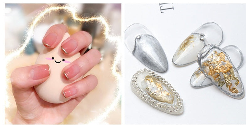Zi Xuan Metalic Glue Japanese Nail Art UV Nail Polish