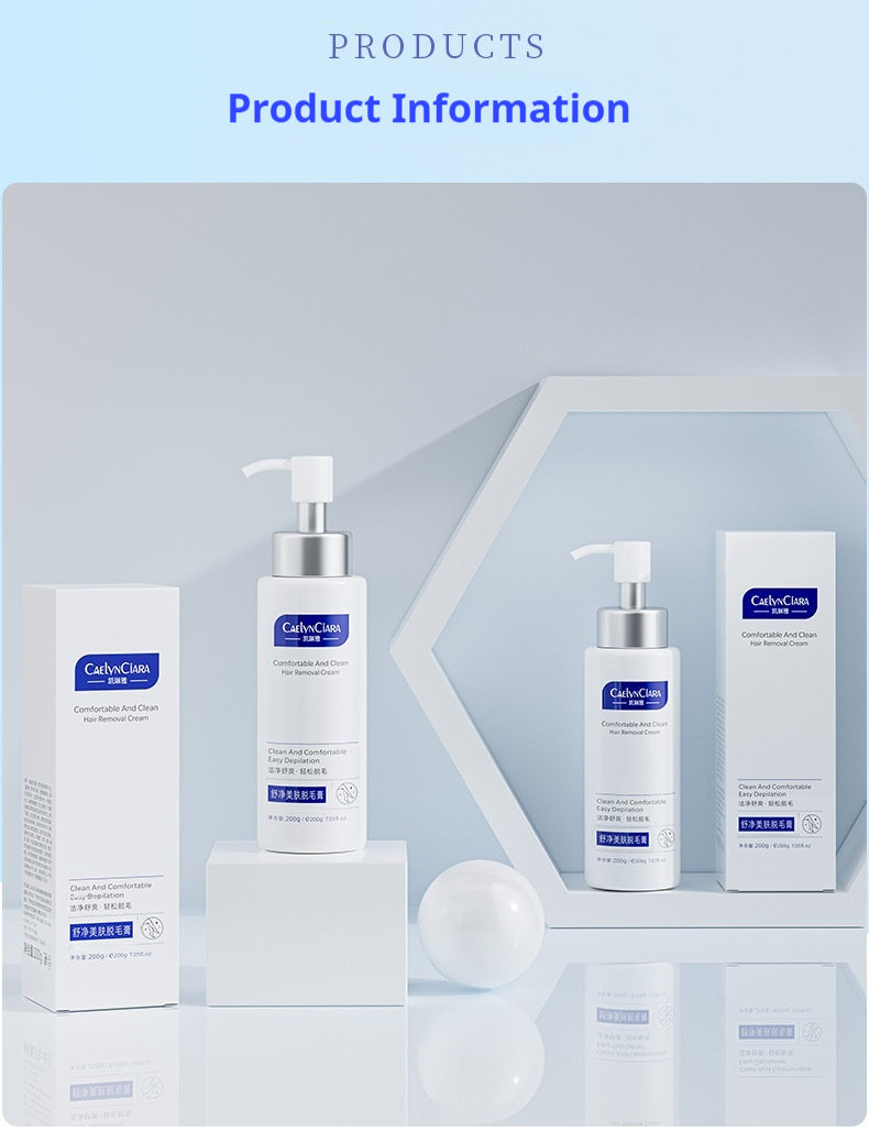 CaelvnCiara Mousse Mild less Skin Care Depilatory Cream