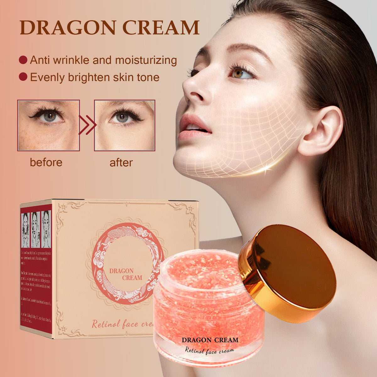 Dragon Cream Firming Skin Deep Cleansing