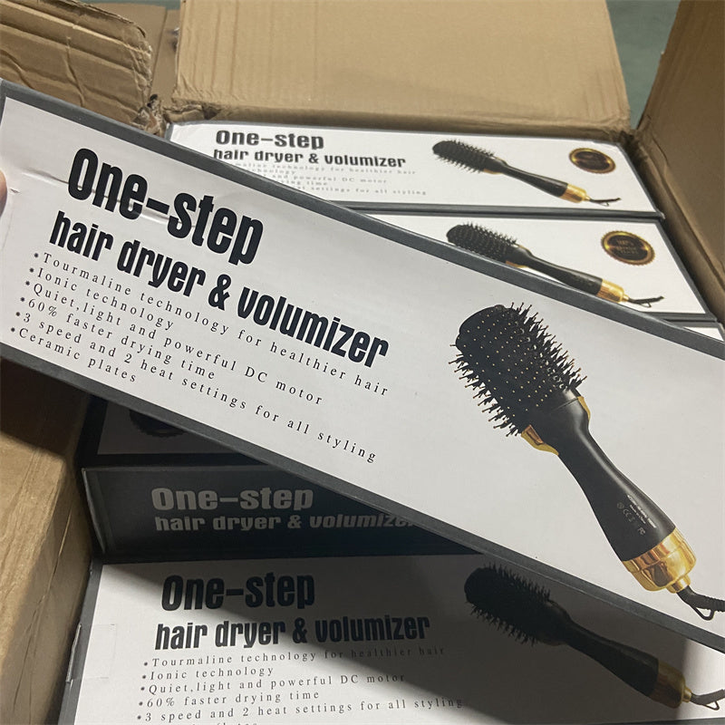 One Step Ion Electric Hair Dryer Styling Comb Curly Hair Artifact Lazy Fluffy Comb