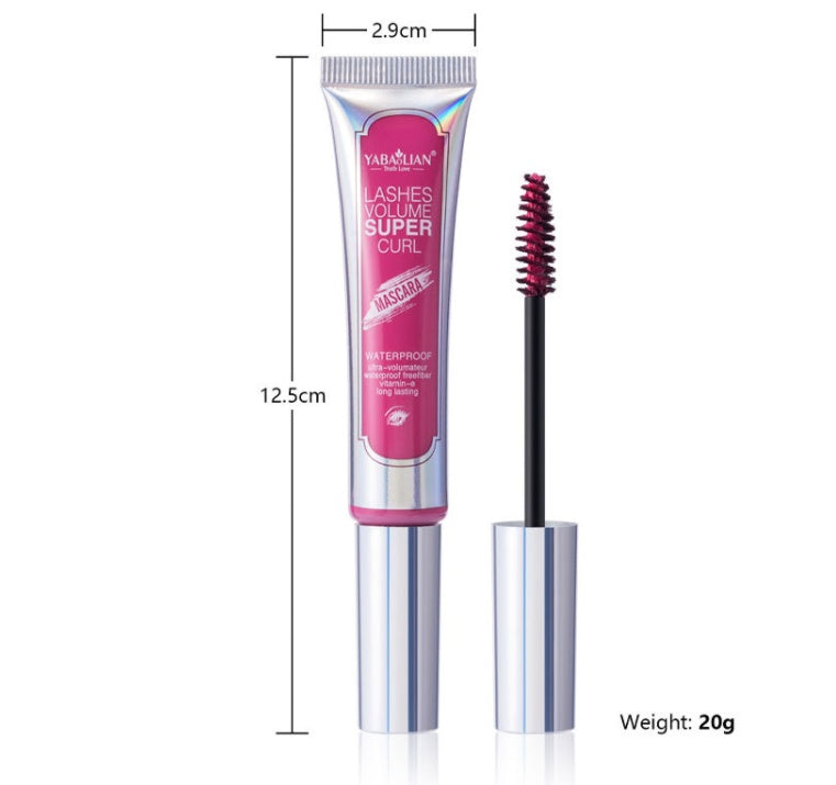 YABAOLIAN Thick Waterproof Long Curling Long Lasting Non Smudge Mascara