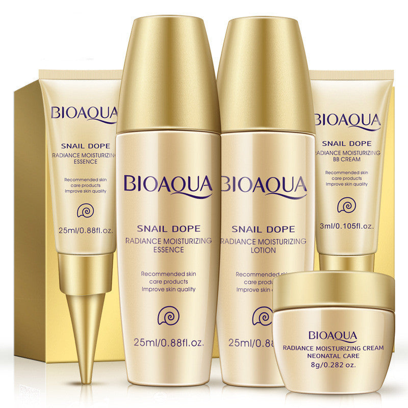 Bioaqua Snail Collagen Skin Care Kit Facial Mask Eye Care Makeup BB Cream Face