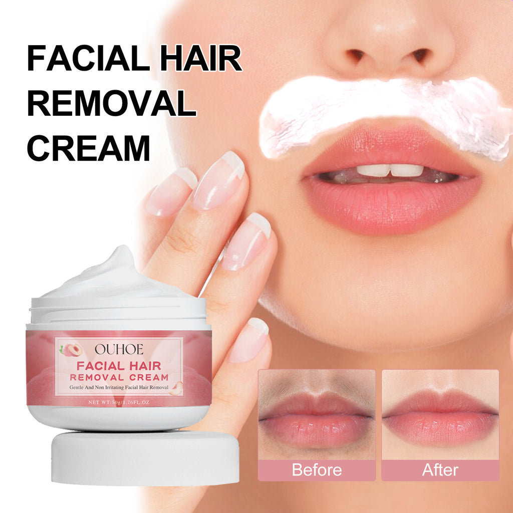 Ouhoe Gentle And Non-irritating Cleansing Women's Face Fast Depilatory Cream