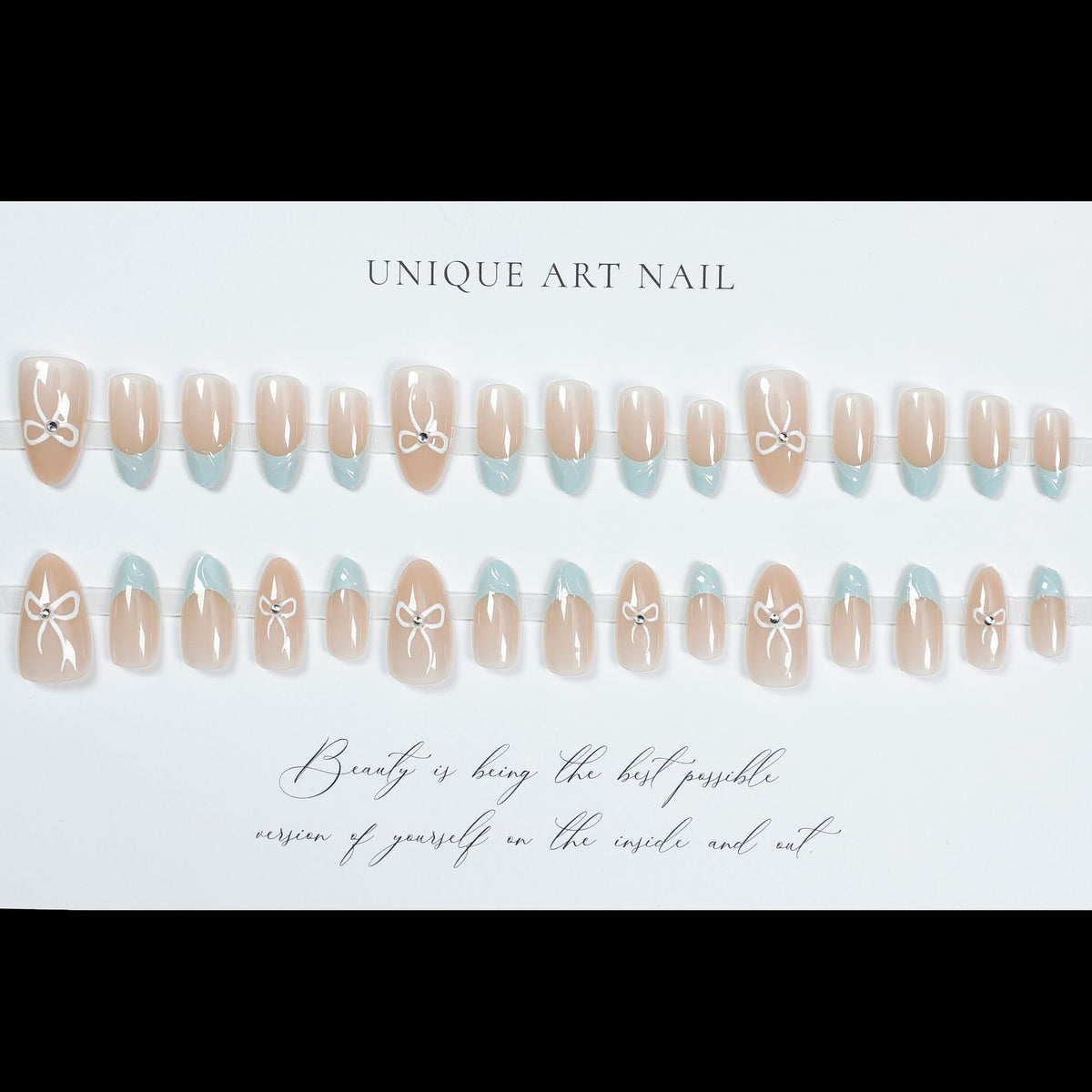 Women's Fashion French Three-dimensional Nail Sticker Patch