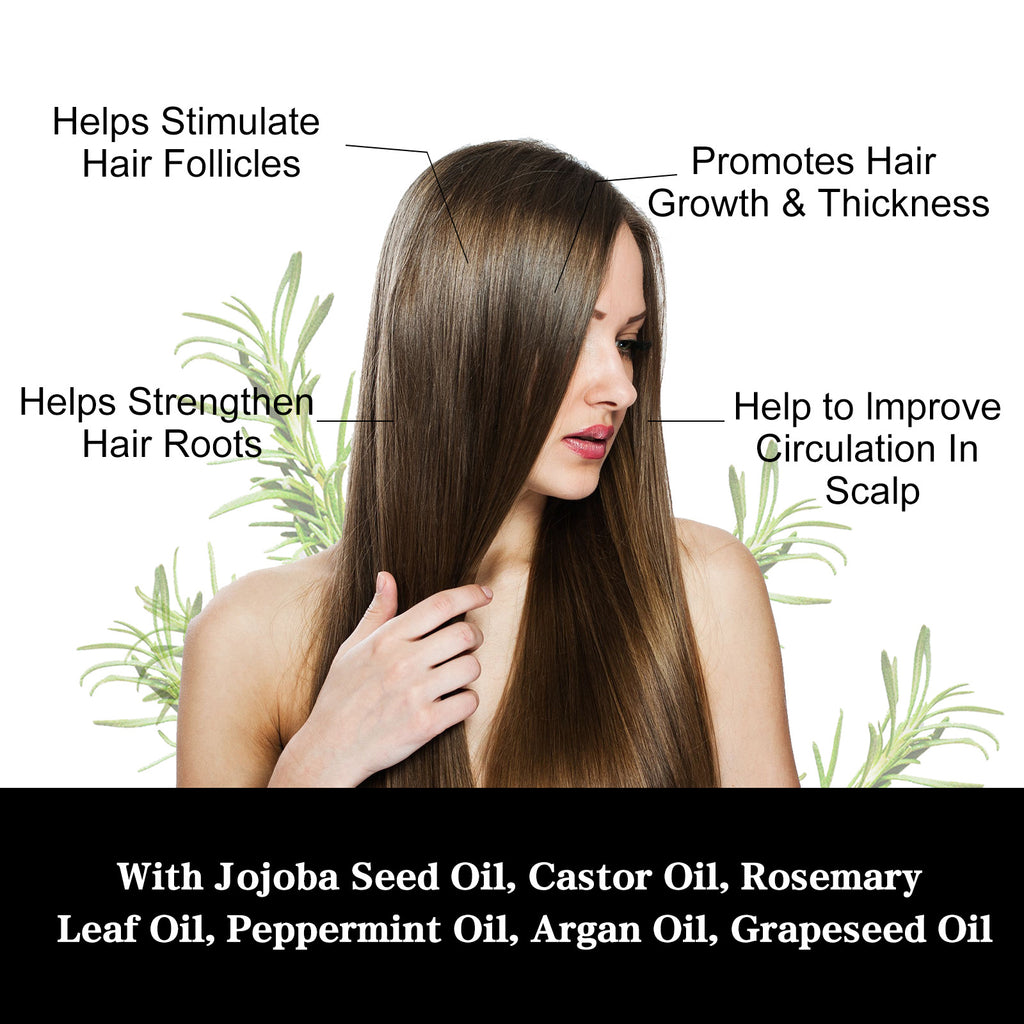 Rosemary Oil Dense Hair Soft Care Hair Nourishing Damaged Hair Tail Dry Hair Manic Rosemary Dense