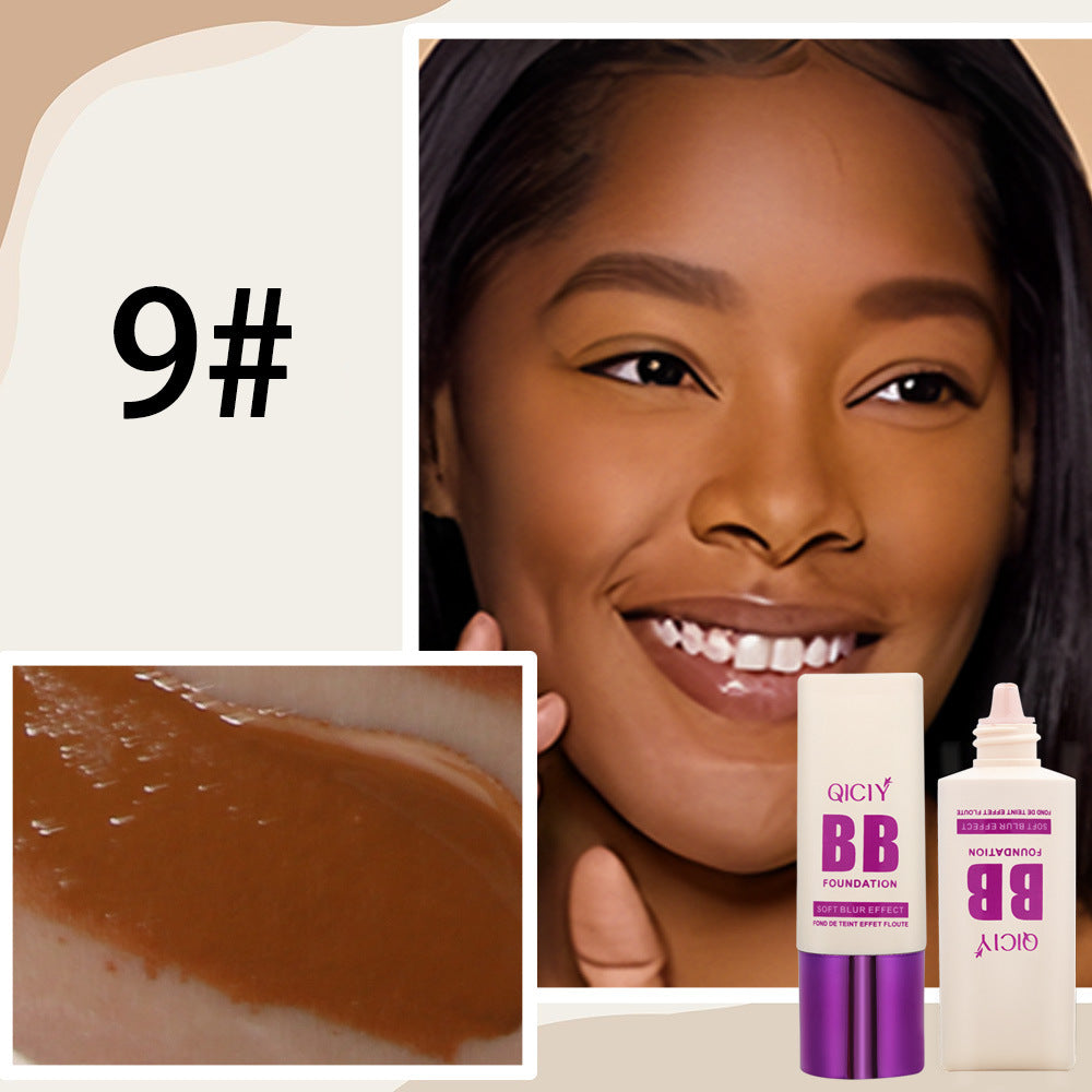 Qiciy Feeding Bottle Liquid Foundation Concealer Brightening Nourishing