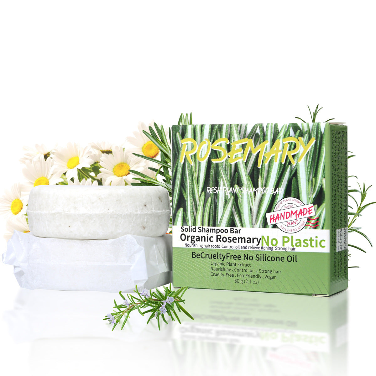 Rosemary Shampoo Handmade Soap Hydrating And Relieving Itching