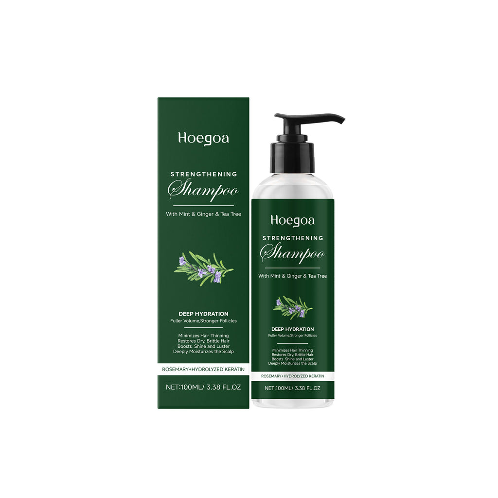 HoeGoa Rosemary Care Gentle Cleansing Nourishing Scalp Natural & Fluffy Shampoo Hair Care