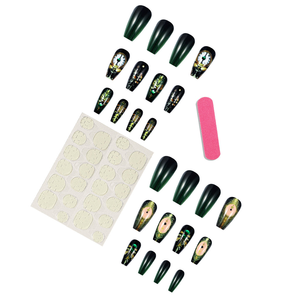 Retro Ins Style Removable Fake Nail Tip