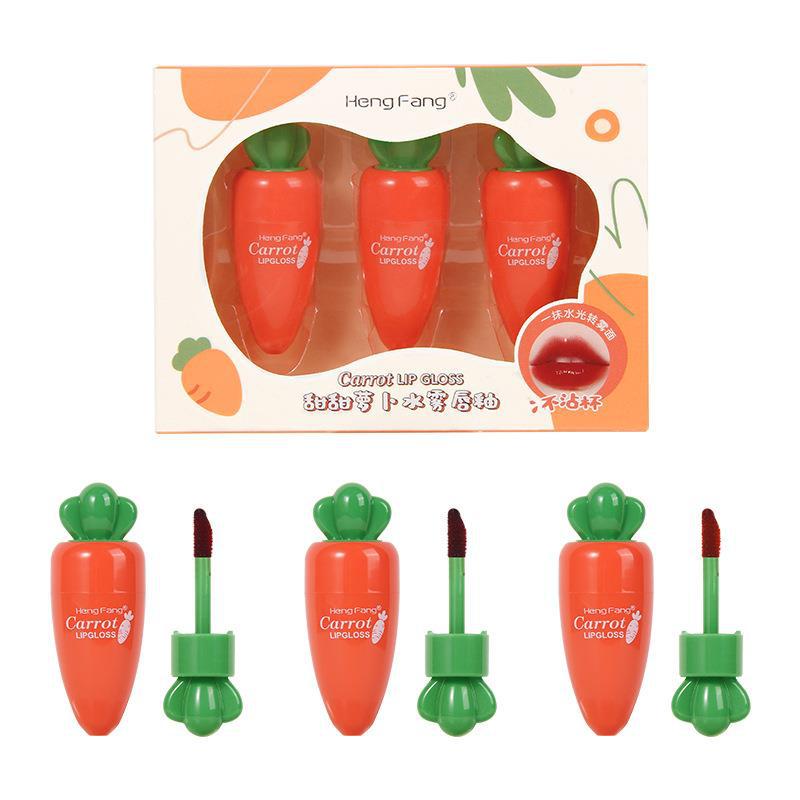 HengFang Sweet Radish Water Mist Lip Glaze Is Not Easy To Fade Without Touching The Cup