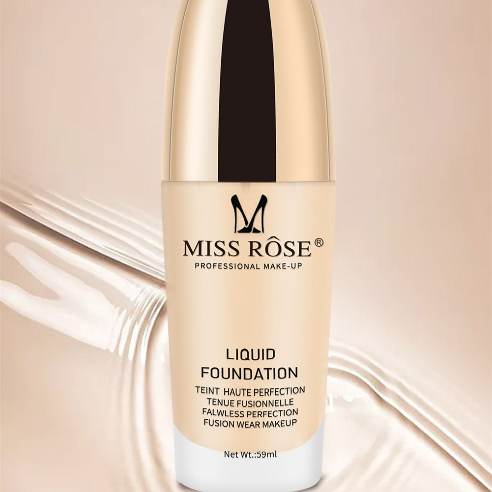 Miss Rose Glass Bottle Foundation Nourishing Nourishing Concealer