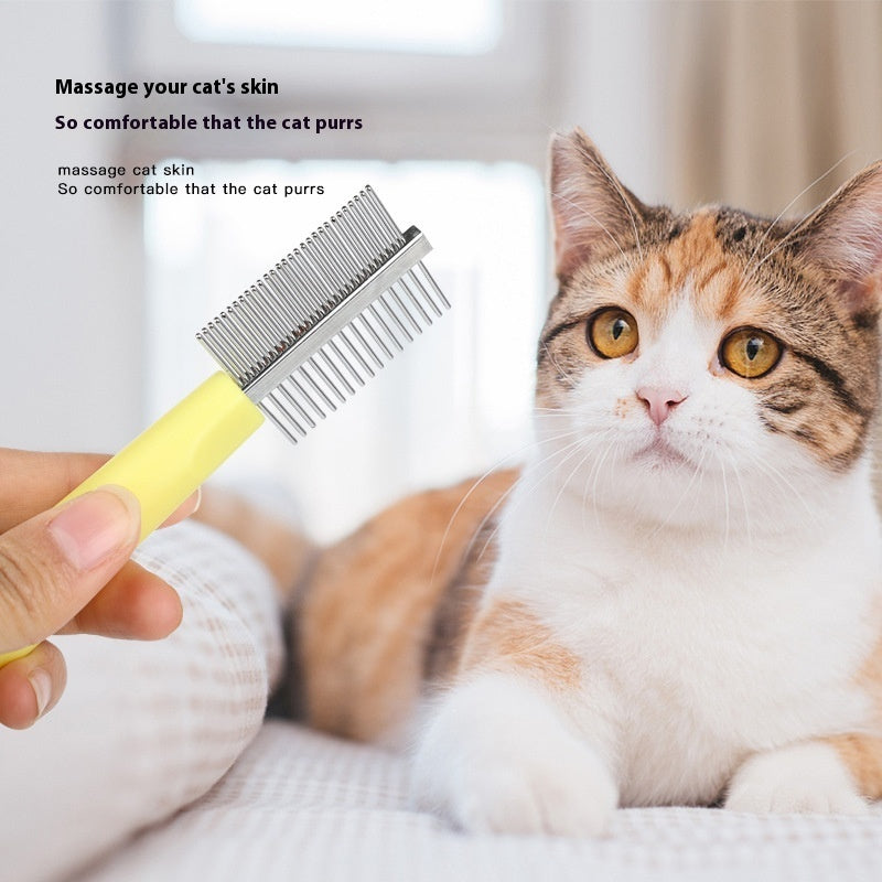 Needle Comb Brushed Fluffy Nail Scissors Comb Cat