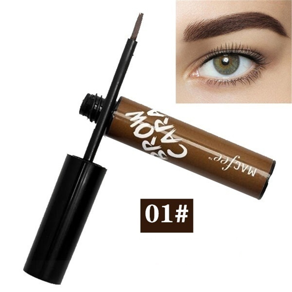 Macfee Eyebrow Cream Semi-permanent Eyebrow Pencil Waterproof Sweat-proof Natural Long Lasting Eyebrow Cream