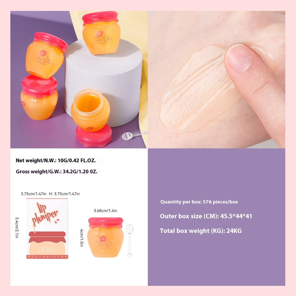Derol Ginger Lip Enhancement Liquid Moisturizes Plump Lips