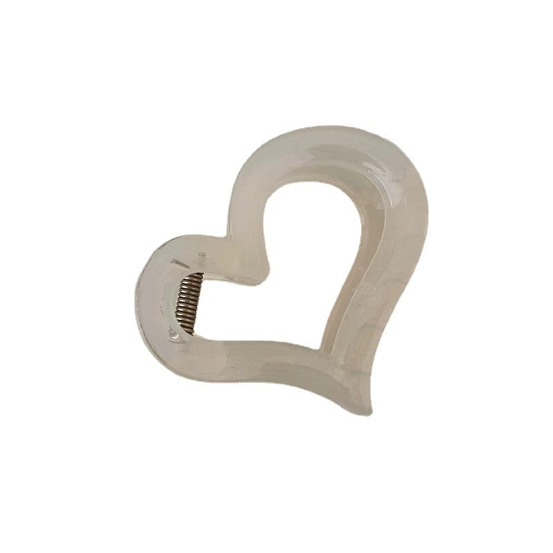 Sweet Loving Heart Grip Women's Heart-shaped Back Head