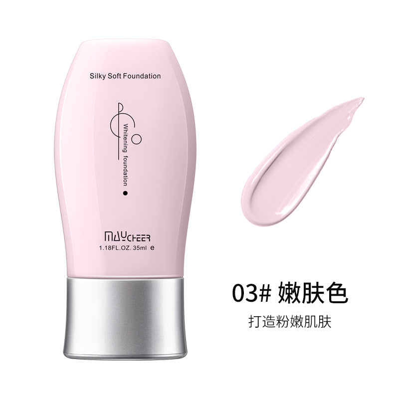 Maycheer Women's Concealer Dry Skin Durable Moisturizing Liquid Foundation