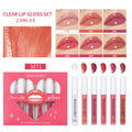 Ibcccndc Transparent Lip Gloss Suit Liquid Lipstick