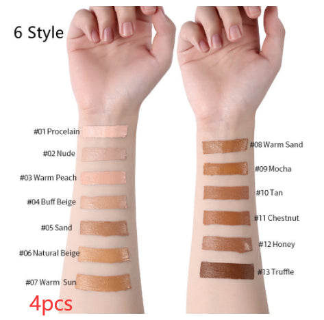 Langmanni Makeup Liquid Foundation Oil Control Concealer