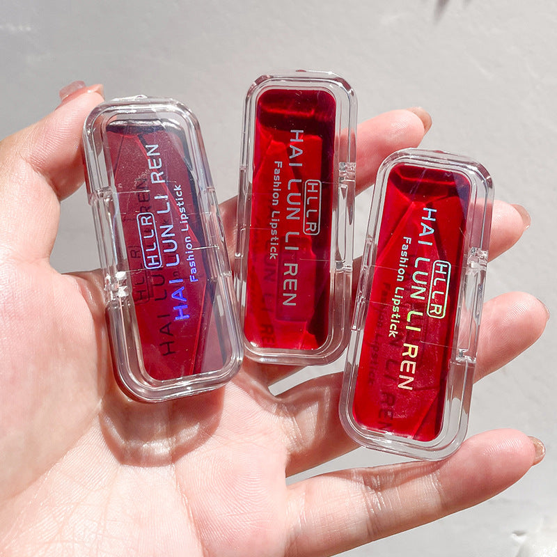 HLLR Lip And Cheek Dual-use New Lip Mud Matte Matte Velvet Lip Glaze Lipstick