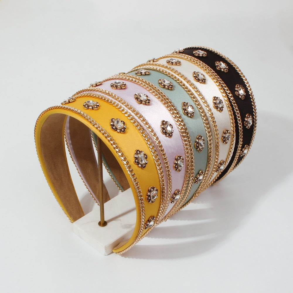 Headband Baroque Retro Fashion Chain Headband