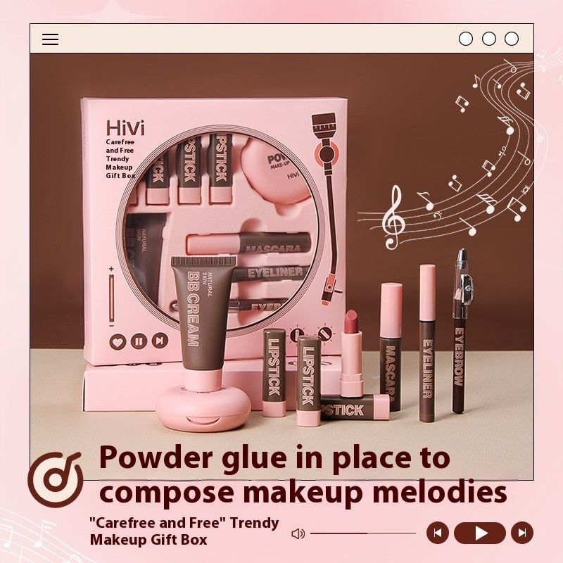 Hivi Lipstick Powder Beauty Gift Set