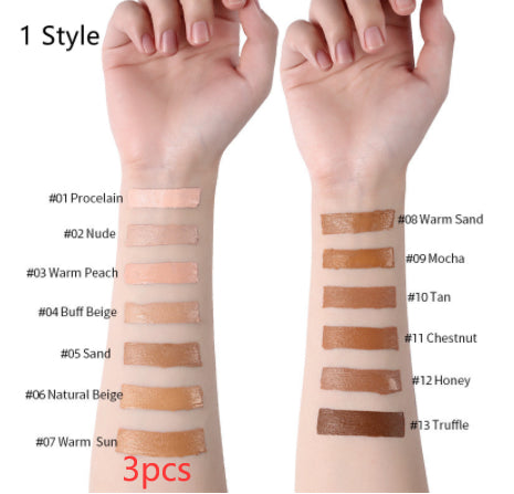 Langmanni Makeup Liquid Foundation Oil Control Concealer