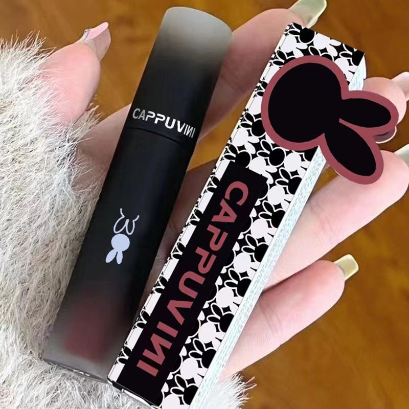 Cappuvini Matte Finish Velvet White Lip Gloss