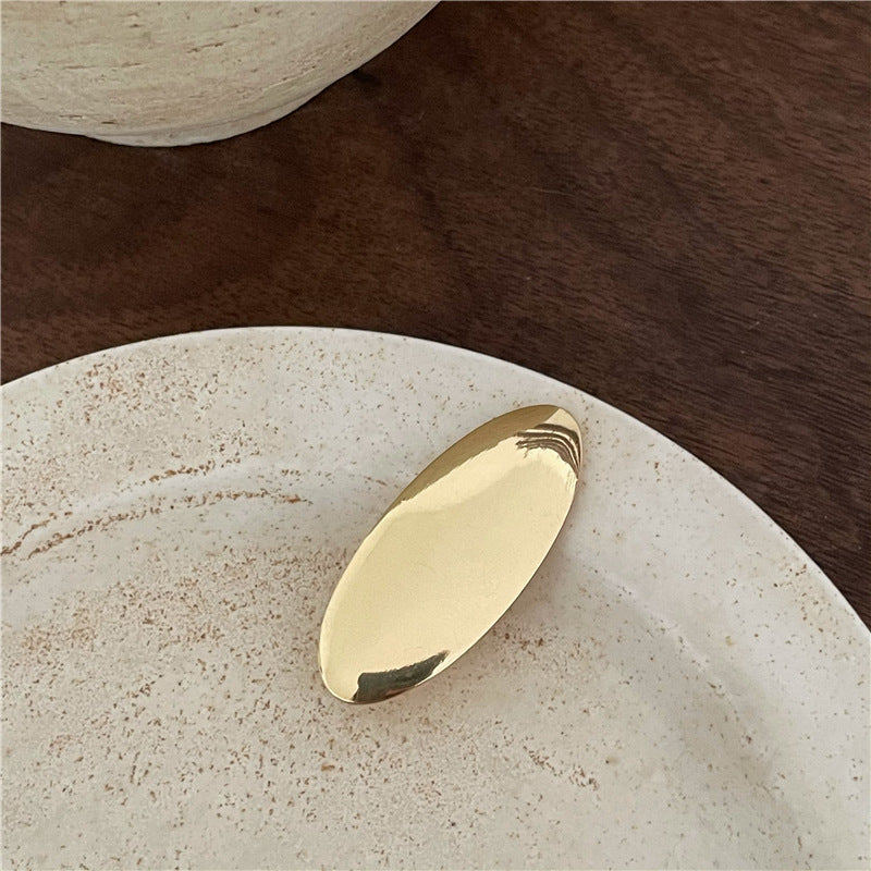 Metallic t Surface Alloy Side Duck Clip