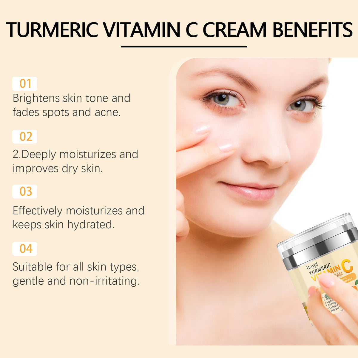 Hoygi Lighten Blemish Mark And Moisturize Face Cream