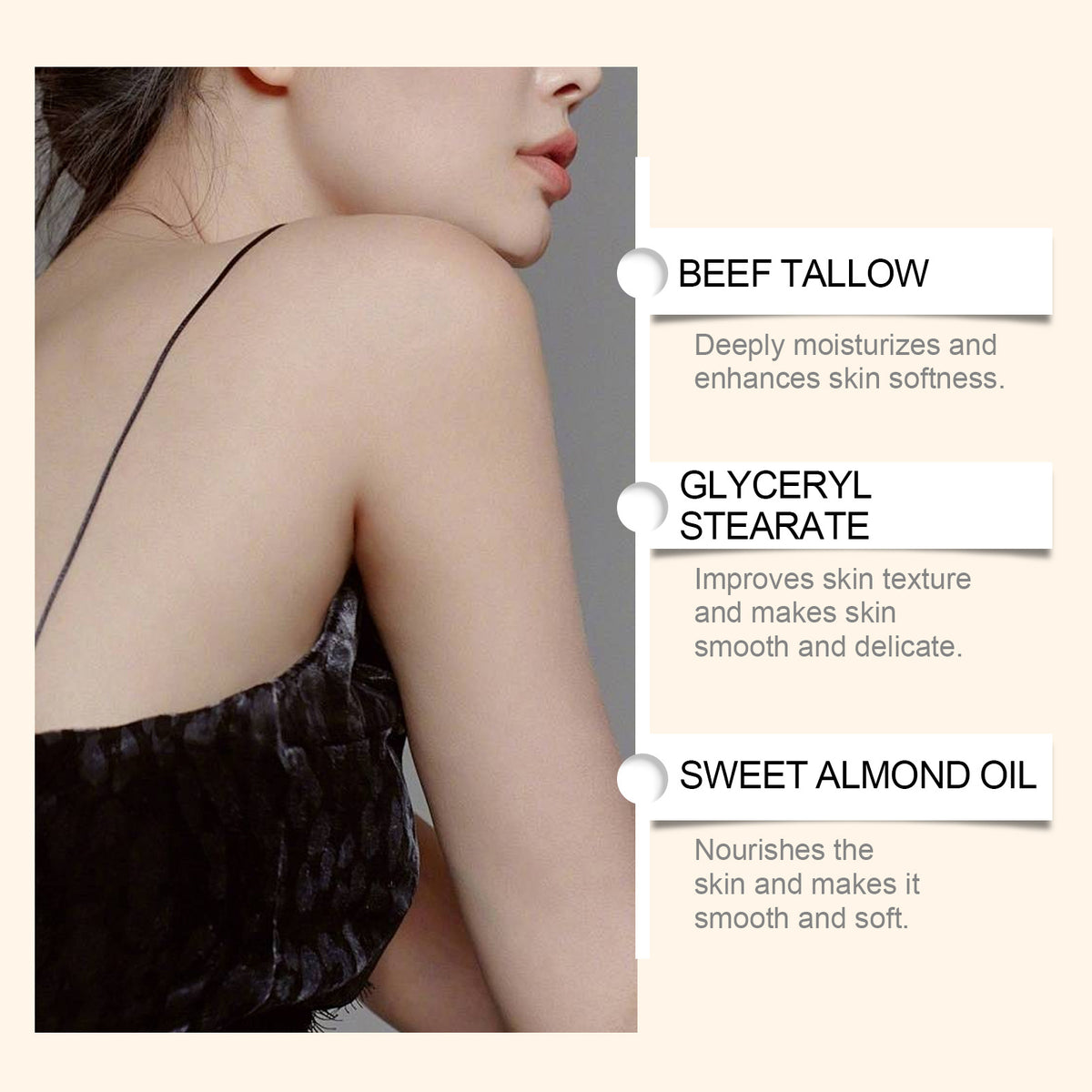 OceAura Beef Fat Moisturizing Moisturizing Cream Deep Moisturizing