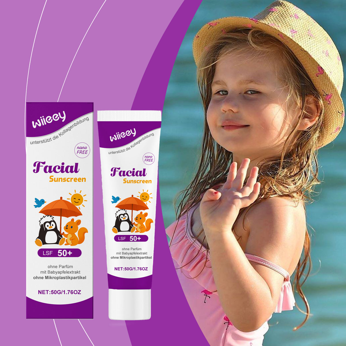 WIIEEY Summer Outdoor Daily Convenience Protective Cream