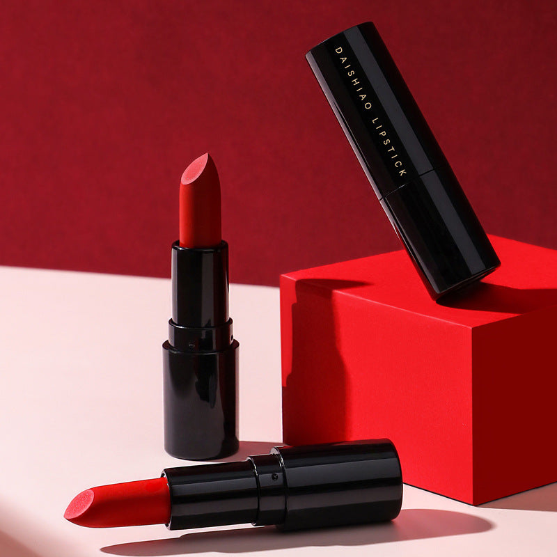 Daishiao Matte Finish Waterproof Smear-proof Long-lasting Moisturizing Lipstick Kit