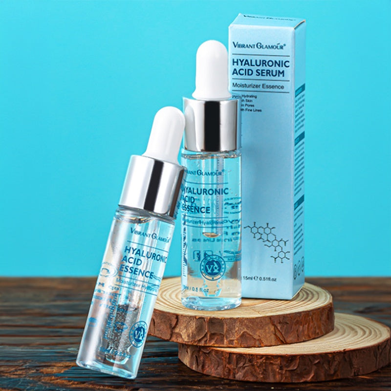 Vibrani Glamour Hyaluronic Acid Face Serum Anti-Aging Shrink Pore Brightening Moisturizing Cream Dry Skin Care